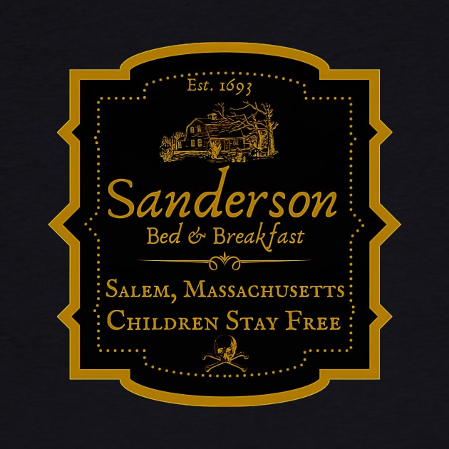 Sanderson Sisters Halloween Shirt Women Sanderson Bed Breakfast Tee Hocus Pocus Funny Fall Casual by custommagenta